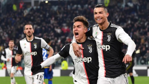 CR7 manda la Juve in fuga, l’Inter frena