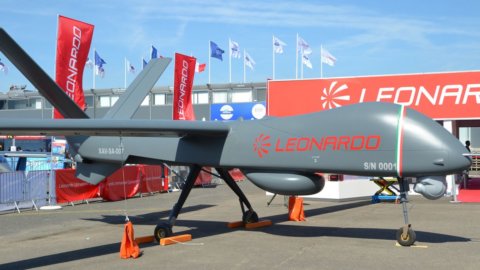 Leonardo, the first of the Falco Xplorer drone: VIDEO