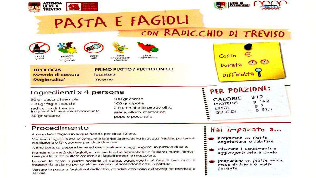 Pasta_Fagioli Radicchio