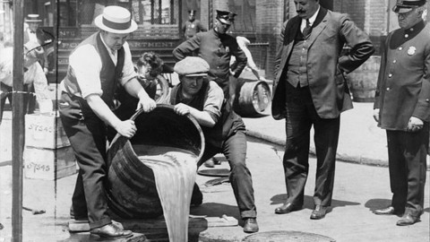 发生在今天——美国禁酒令诞生于一个世纪前