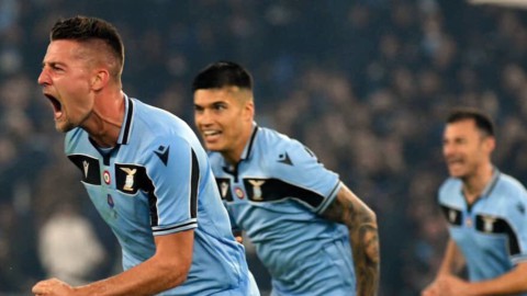 Lazio verdadero anti-Juve: venció al Inter y escaló a 1 punto de los bianconeri