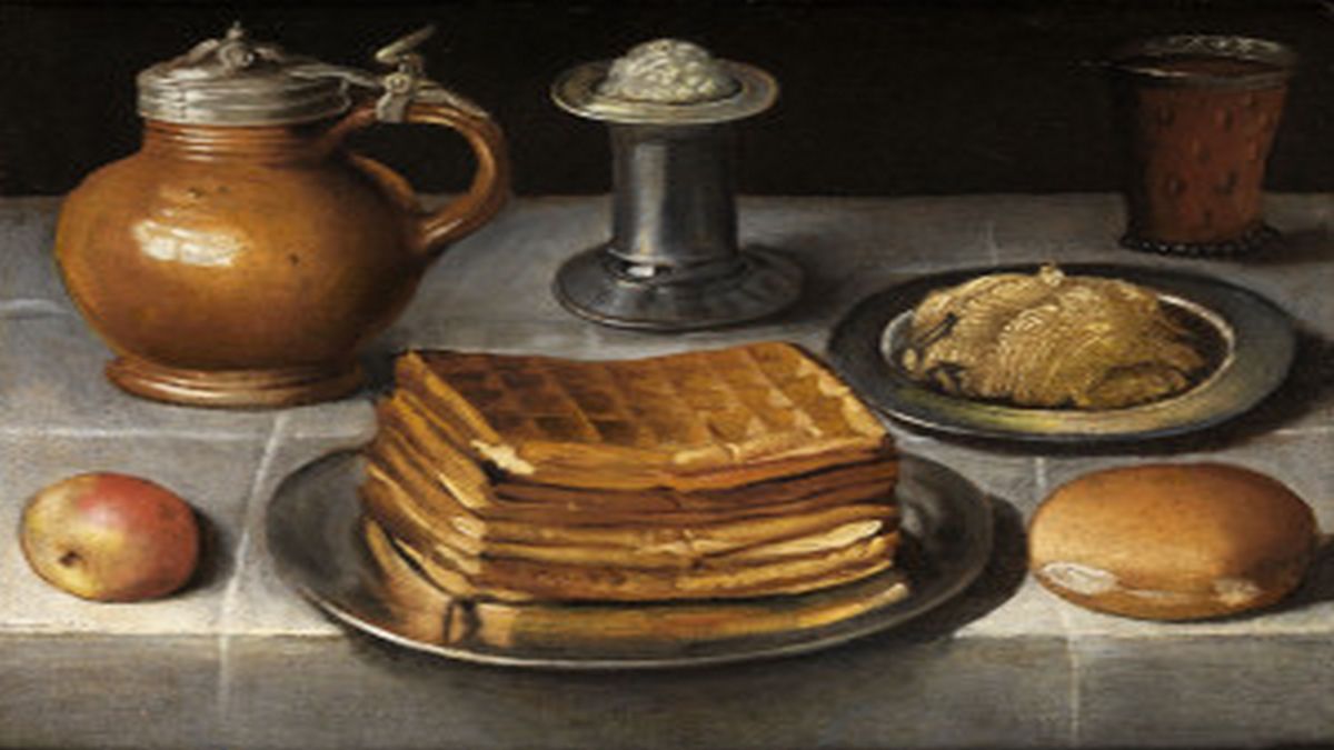 George Flegel, XNUMXth century still life that brings to mind the Ferratelle of Abruzzo