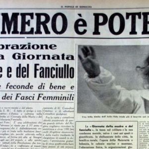 ACCADDE OGGI – Nel 1927 il fascismo impone la tassa sul celibato