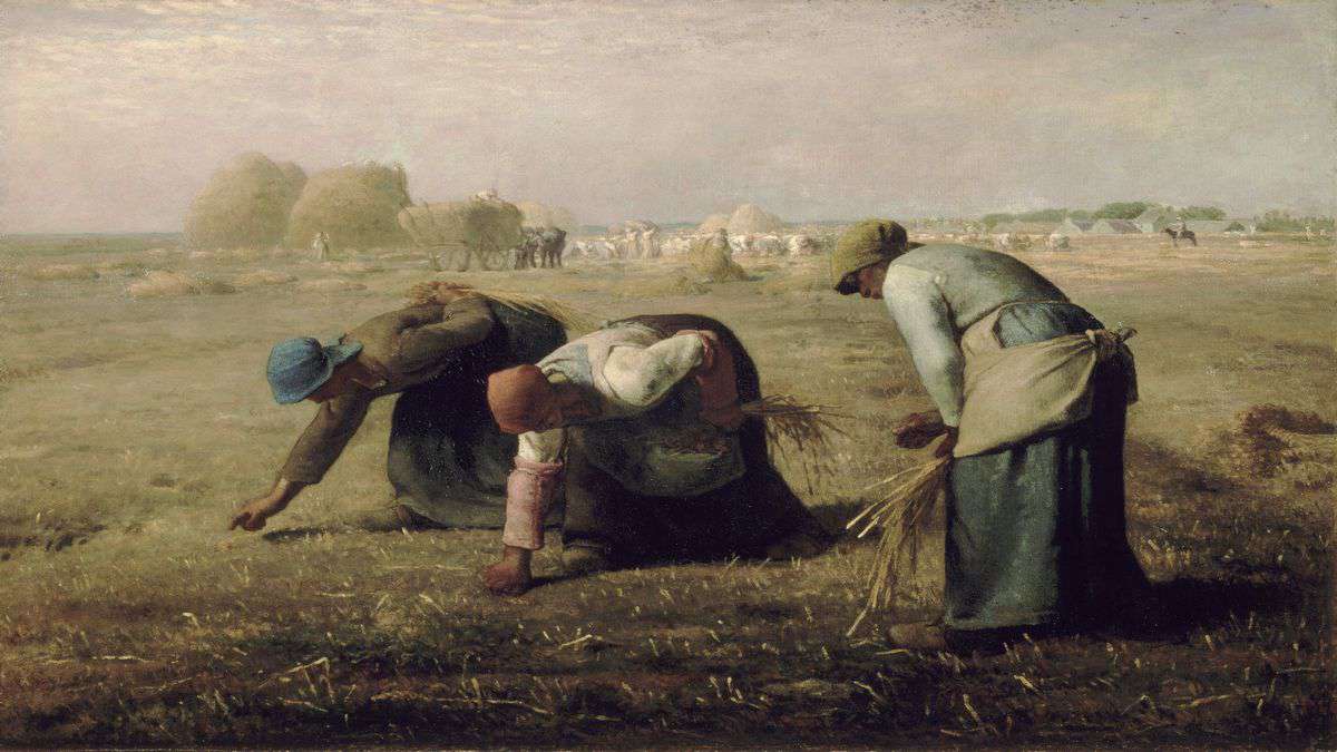 Jean-François Millet 1857 拾穗者