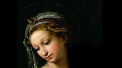 Videonun büyük kahramanı Raphael 1520-1482, Scuderie del Quirinale'de yürüyor