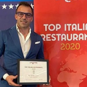 Del Piero ausgezeichnet von Gambero Rosso und den Rezepten des Küchenchefs Ceraudo