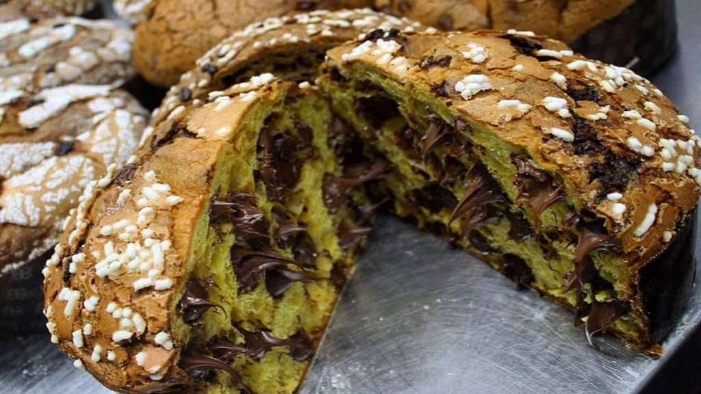 Colomba Mascolo with chocolate