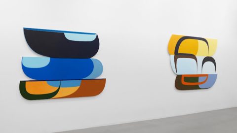 Joanna Pousette-Dart, exhibiendo obras inspiradas en la curvatura de la tierra