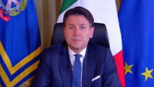 Il presidente del Consiglio, Giuseppe Conte