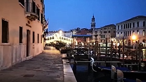 Venice: how sad it is with the coronavirus (VIDEO)