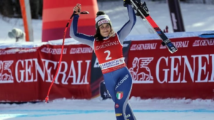 La sciatrice Federica Brignone