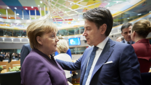 Merkel e Conte