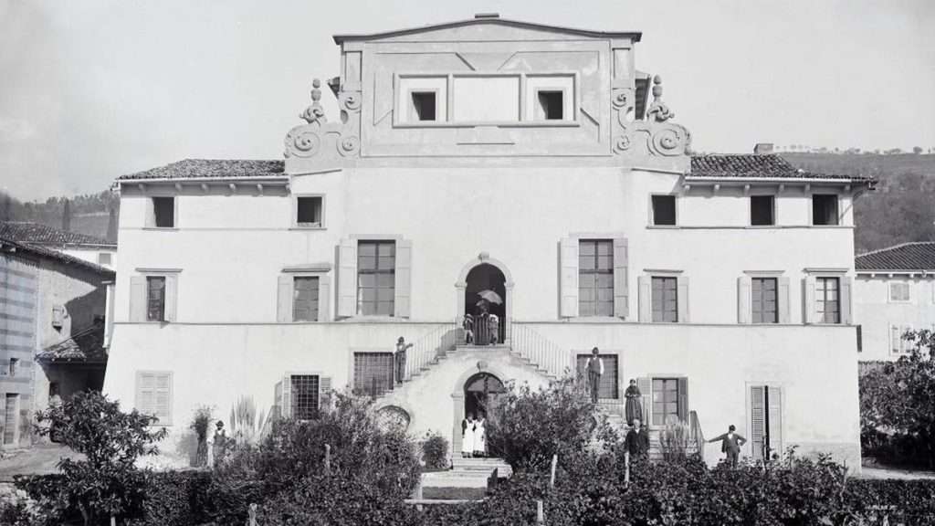 Foto antigua de Villa Medici