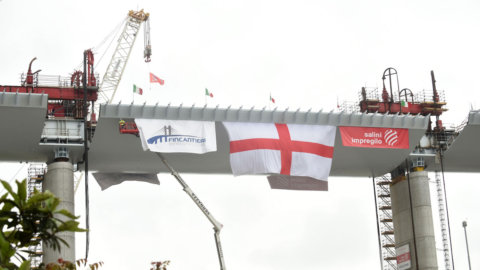 Ponte Genova finito in tempi record: aperto per luglio