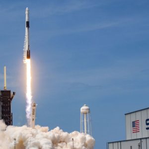 US-Astronauten im All: Elon Musks Rakete im Orbit - VIDEO