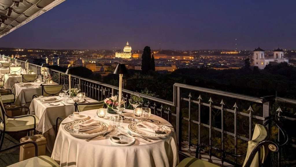 Mirabelle Restaurant Terrace