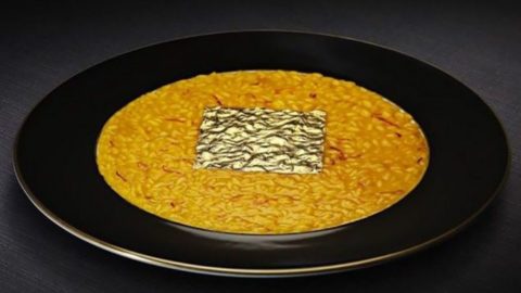 Șofran și aur: rețeta pentru risotto de neuitat al lui Marchesi