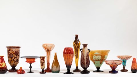 “Art Nouveau and Deco” glass, but also papers and rare books for the Cambi auction
