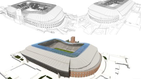 Stadio Bologna, Fincantieri semnează noul Dall'Ara