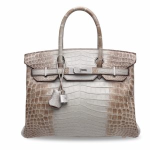 Moda e accessori di lusso: “Hermès Himalaya Birkin” guida l’asta Christie’s a Hong Kong