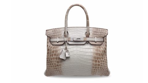 Moda e accessori di lusso: “Hermès Himalaya Birkin” guida l’asta Christie’s a Hong Kong