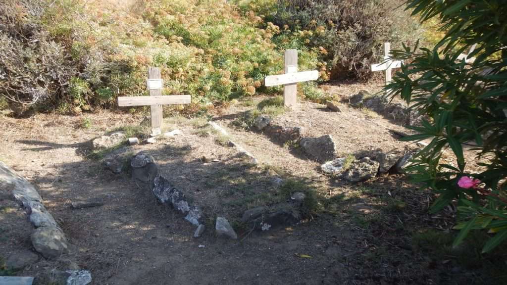 Cemetery at Santo Stefano prison