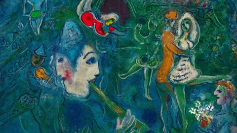 Marc Chagall: leilão online de obras litográficas de sonhos e poemas