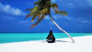 Spiaggia delle Maldive
