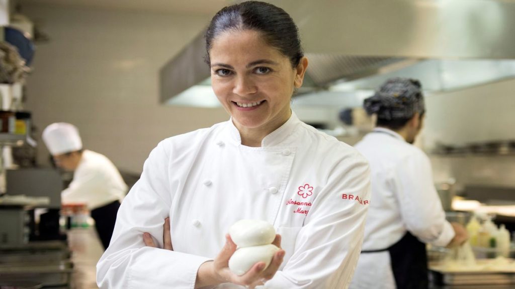 Rosanna Marziale Chef * Caserta میں Le Colonne ریستوراں