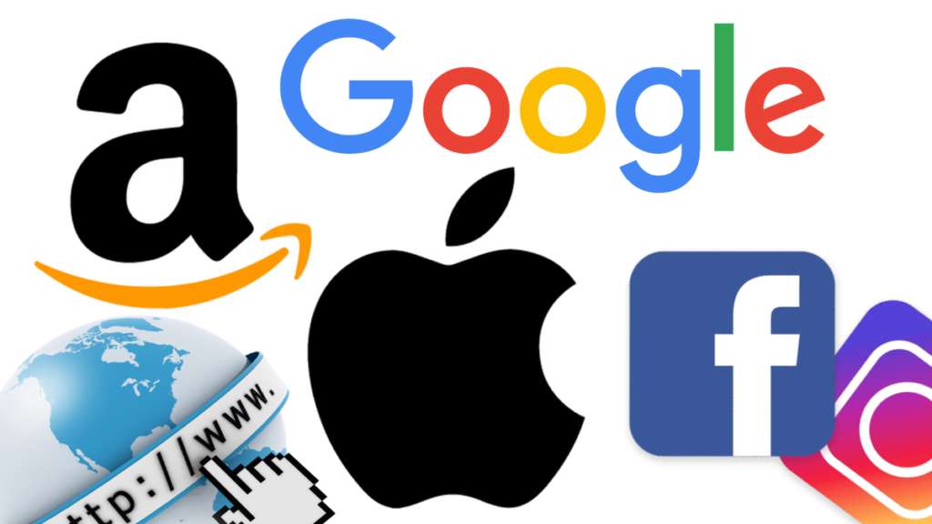 I giganti del web: Amazon, Google, Apple, Facebook e Instagram