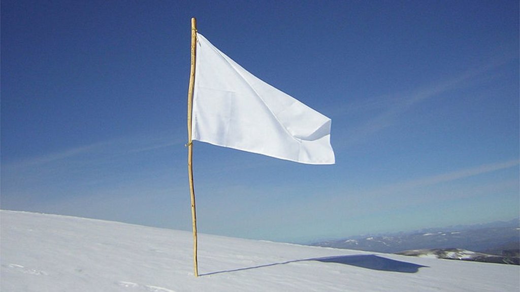 drapeau blanc