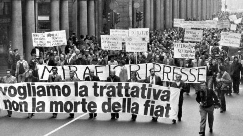 ACCADDE OGGI – La marcia dei 40mila della Fiat 40 anni fa