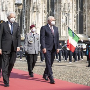 Mattarella y Steinmeier firman amistad antisoberana