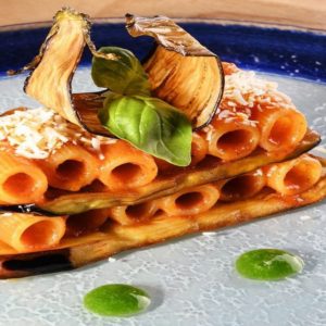 Pasta alla Norma di Barone, sudut Catania di jantung kota Milan