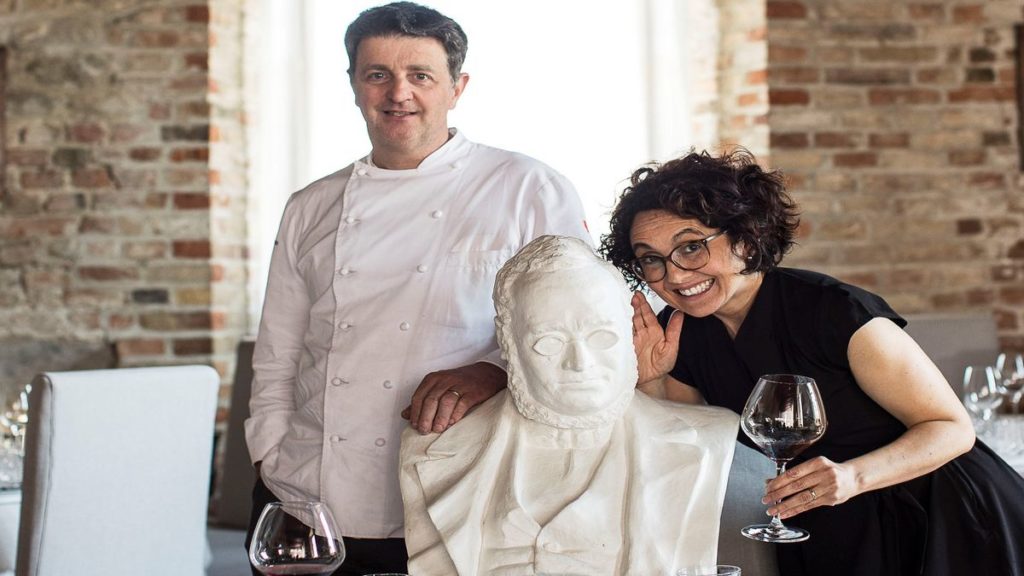 Chef Marc Lanteri and his wife Amy in charge of the dining room