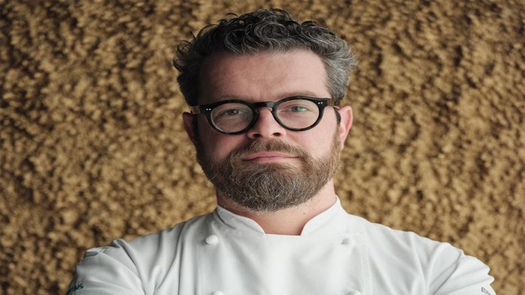 EUGENIO BOER chef one Michelin star of the restaurant [bu:r] Milan