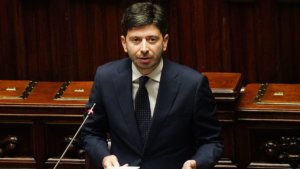 Il ministro della Salute Roberto Speranza alla Camera