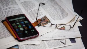 Smartphone e quotidiani