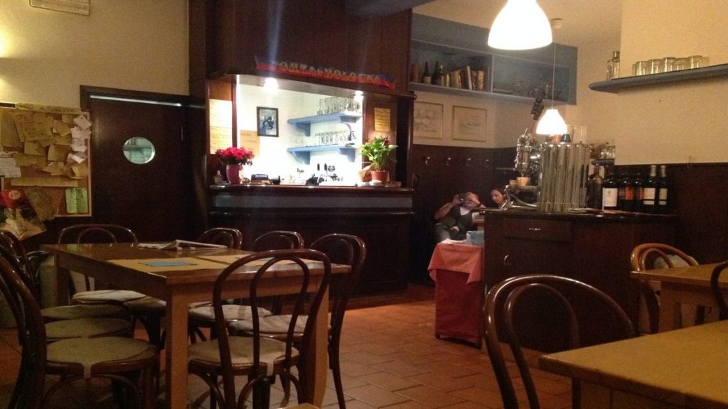 Uffezi restoranı Bologna'da vagh