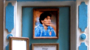 Altarino Maradona a Napoli