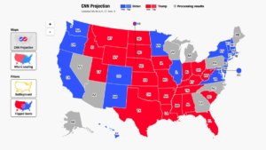 Le Proiezioni della Cnn sulle elezioni Usa