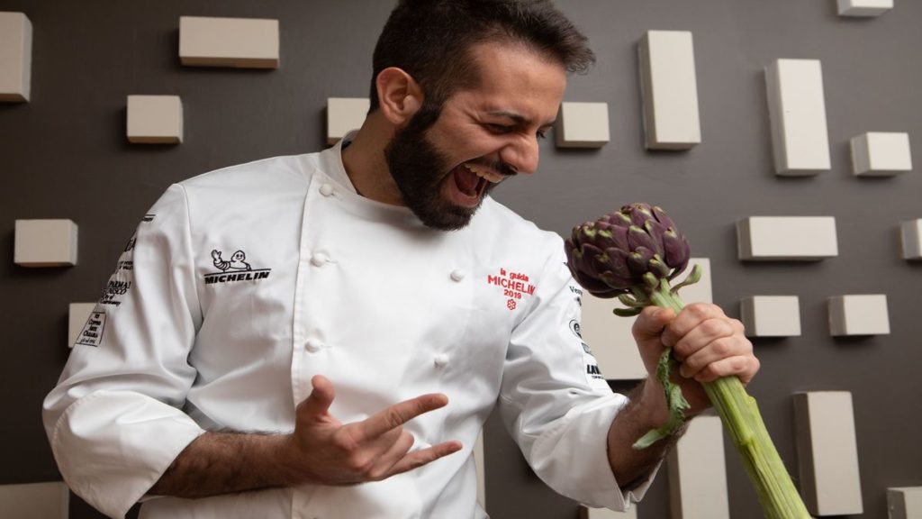 Andrea Pasqualucci Michelin-Sternekoch des Restaurants Moma