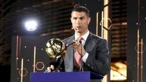 Cristiano Ronaldo al Globe Soccer Award