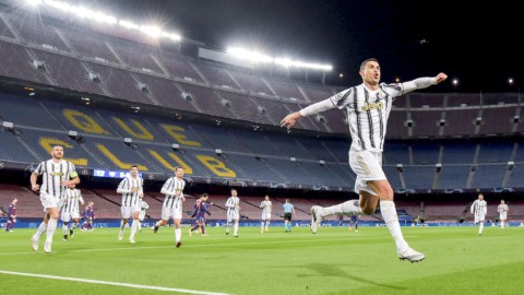 Juve und CR7 deklassieren Messis Barca, Lazio ok