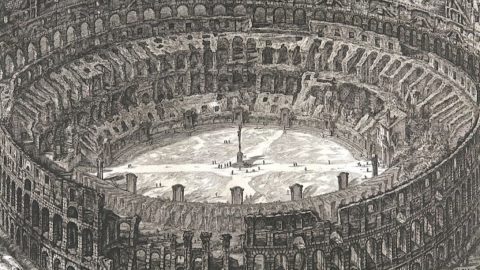 Taman Arkeologi Colosseum melalui pandangan Piranesi: semua dalam satu aplikasi