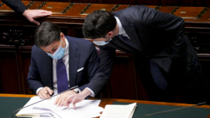 Giuseppe Conte e Roberto Speranza