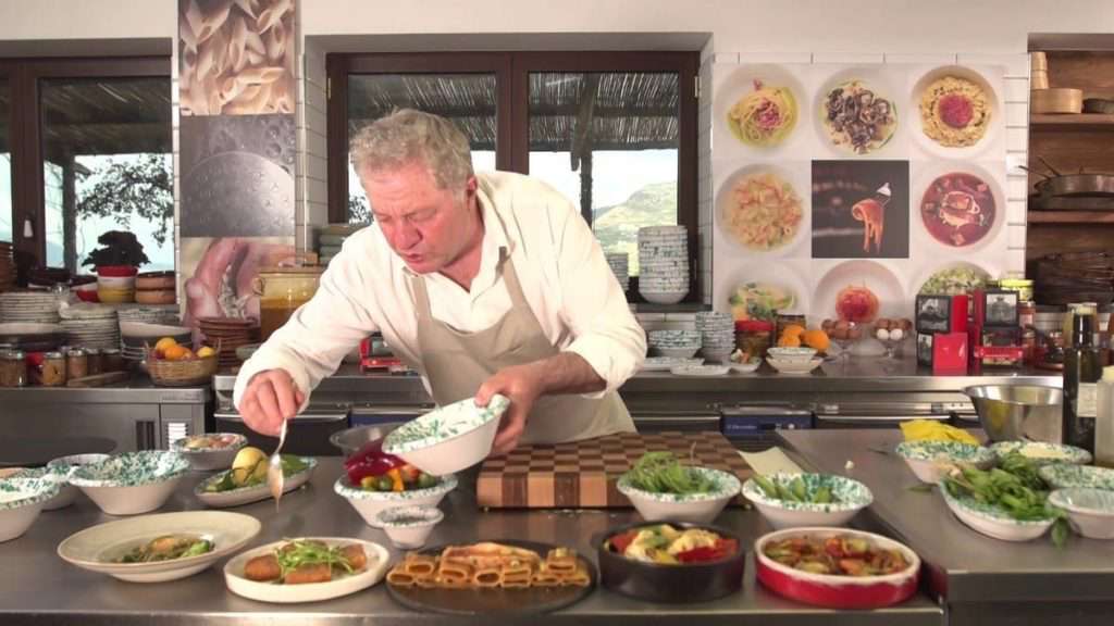 Guía del chef Peppe Starred Antica Osteria Nonna Rosa en Vico Equense