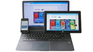 Computer desktop tablet e smartphone