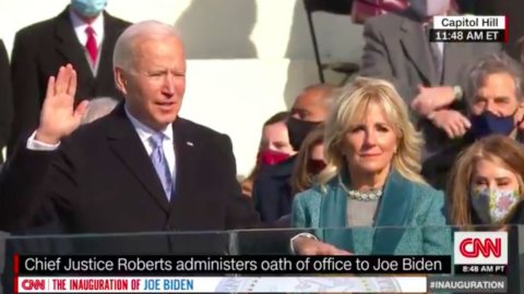 Biden și Harris au jurat: „Vom aduce America împreună”