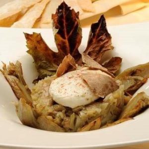 Das Rezept von Mariuccia Roggero: Bucklige Distel und Trüffel, Triumph der Aromen des Monferrato